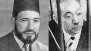 El fundador Hassan al-Banna y su discípulo Sayyid Qutb