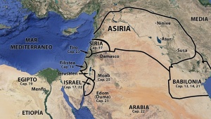 Profecías contra las naciones vecinas de Israel: Isaías 13-24