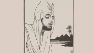 Representación del joven Moisés en Egipto