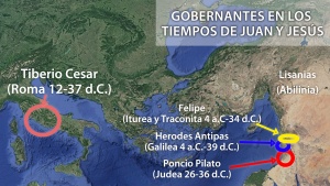 Gobernantes en los tiempos de Juan y Jesús