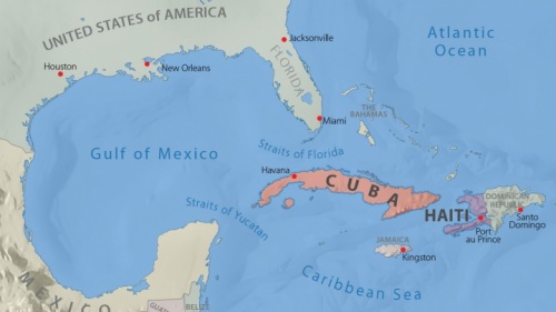 Si Cuba o Haití cayeran bajo el control de una potencia hostil a los intereses de Estados Unidos, podría inclinarse la balanza del poder mundial.