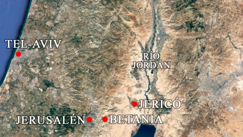 Locaciones importantes en Juan 11 y 12