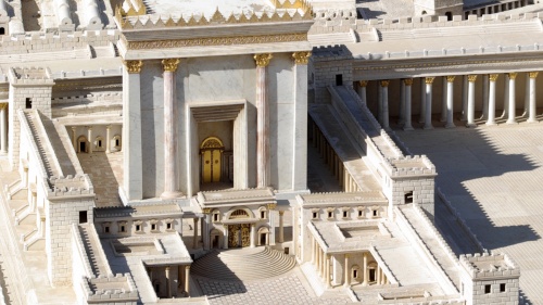 Vista del Templo (representación)