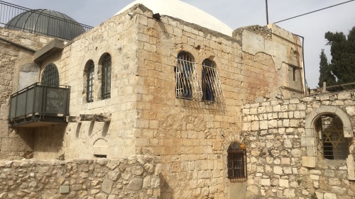 Sitio tradicional donde yace la tumba de David