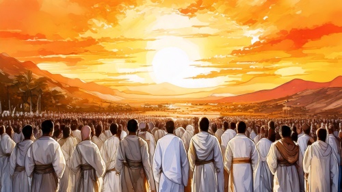 Los 144,000 que habían sido presentados con anterioridad, reinarán con Cristo en la Tierra. 