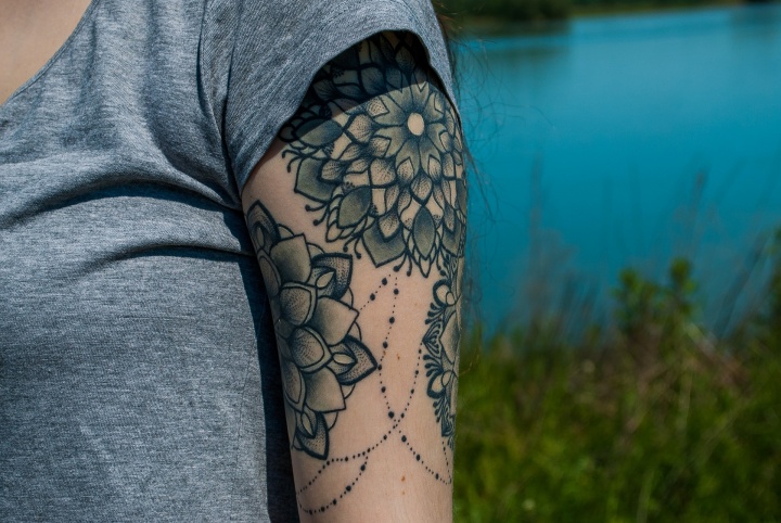 Tatuaje en un hombro