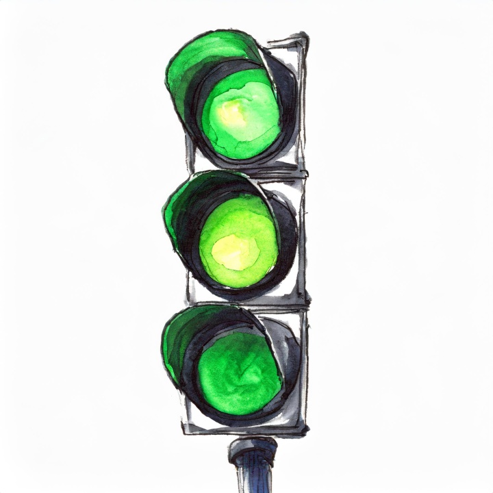 Una luz de tránsito requiere señales claras y obligatorias para funcionar y mantener el orden.