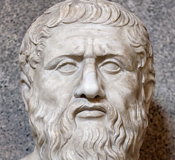 Plato (428-348 B.C.), the Greek philosopher and student of Socrates.