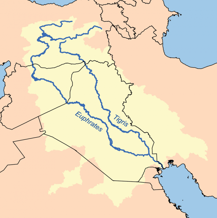 Lo único seguro de la posición geográfica de Edén es que se encontraba en algún lugar cerca de los ríos Tigris y Éufrates.