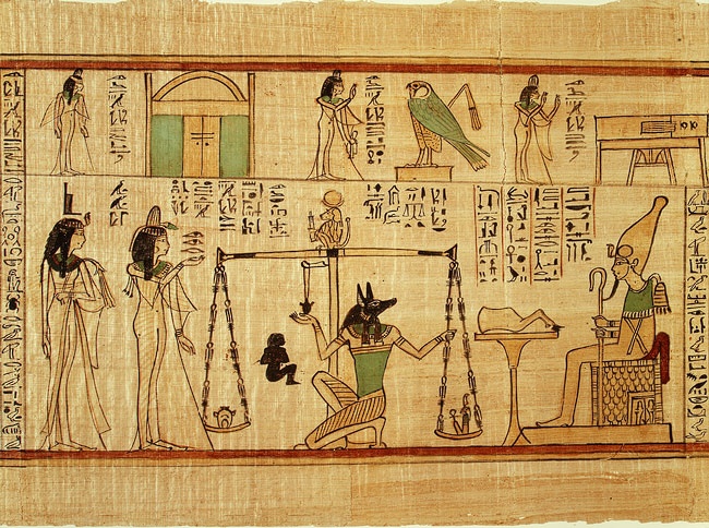 El Tribunal de Osiris – El Juicio a los muertos.