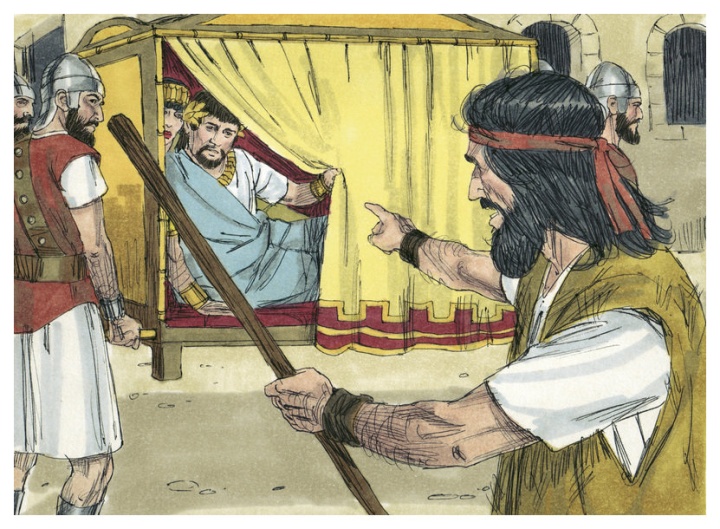 Tras denunciar públicamente la conducta de Herodes, Juan esperaba ansioso en la cárcel la intervención del Mesías