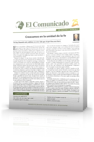 El Comunicado Julio-Agosto 2022 El Comunicado Julio-Agosto 2022