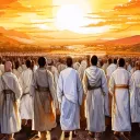 Los 144.000 que habían sido presentados con anterioridad, reinarán con Cristo en la tierra.