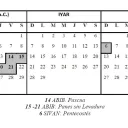 Calendario.