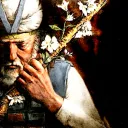 Representación artística de la vara de Aarón