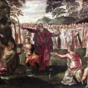 Moisés golpeando la peña