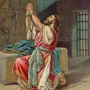 Manasés se arrepiente y le ruega a Dios por el perdón.