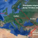 Mapa sobre el orígen de Alemania