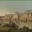 Nínive en su apogeo, al lado del río Tigris