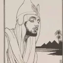 Representación del joven Moisés en Egipto