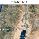 Locaciones importantes en Juan 11 y 12