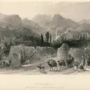 Ilustración de 1836, sobre la antigua Filadelfia, un próspero centro comercial oriental.