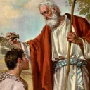 Samuel unge a Saúl como rey.