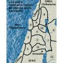 Las doce gobernaciones de Israel bajo Salomón.