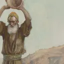 An artist rendition of the prophet Jeremiah