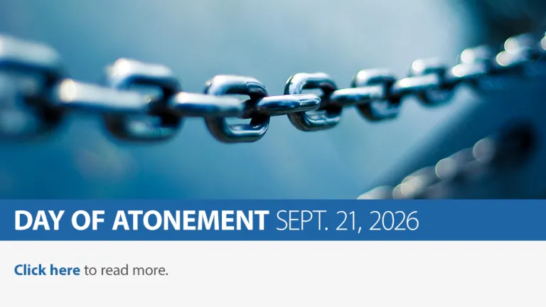 Day of Atonement 2026