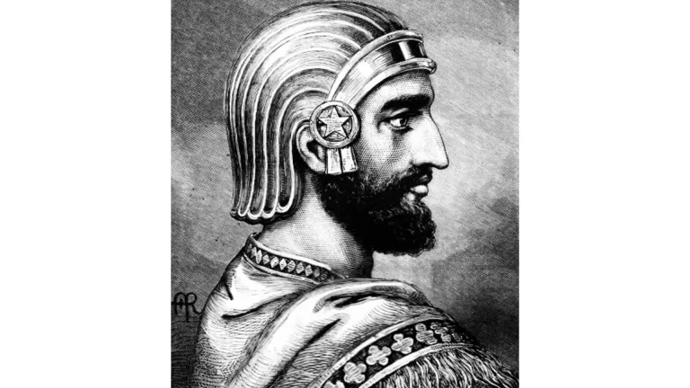 Ciro, rey de Persia.