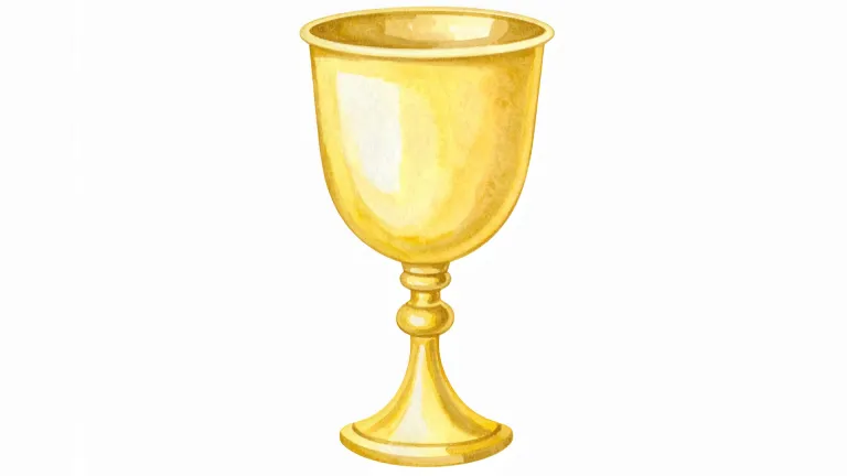 Las 7 copas de oro simbolizan las 7 plagas postreras que manifiestan la ira de Dios.
