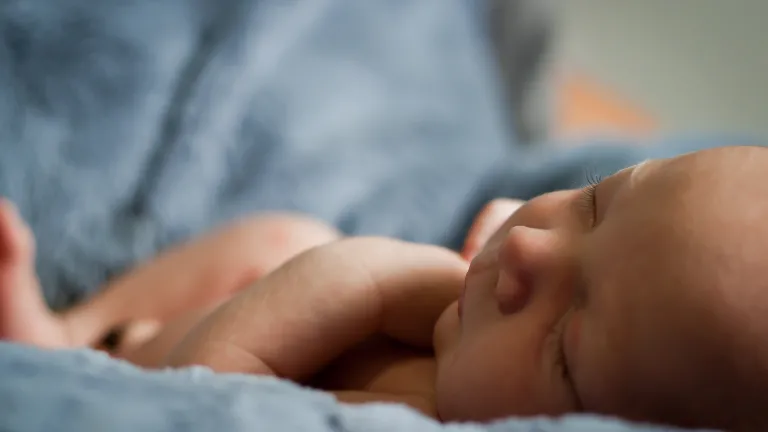 A little baby.