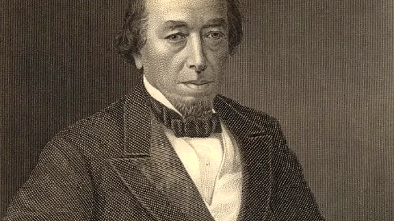 Benjamín Disraeli, primer ministro de Gran Bretaña