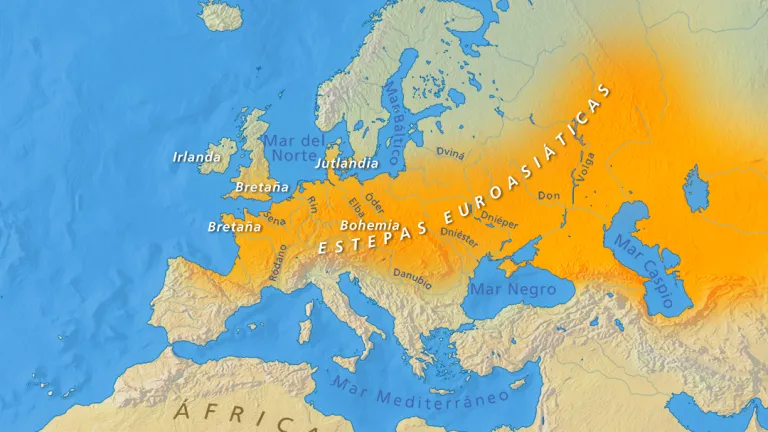 Celtas y escitas interactuaron libremente a través de redes comerciales y de viaje que iban desde el Mar Caspio hasta el Océano Atlántico.