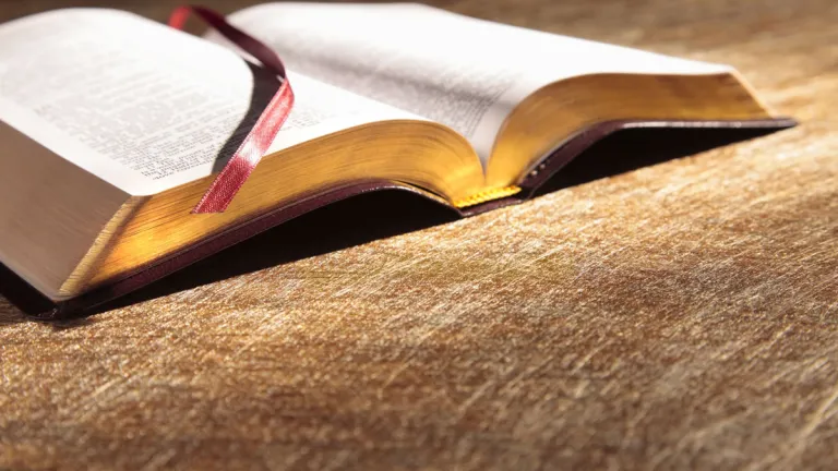 Open Bible.