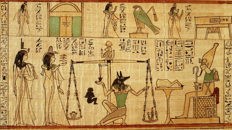 El Tribunal de Osiris – El Juicio a los muertos.