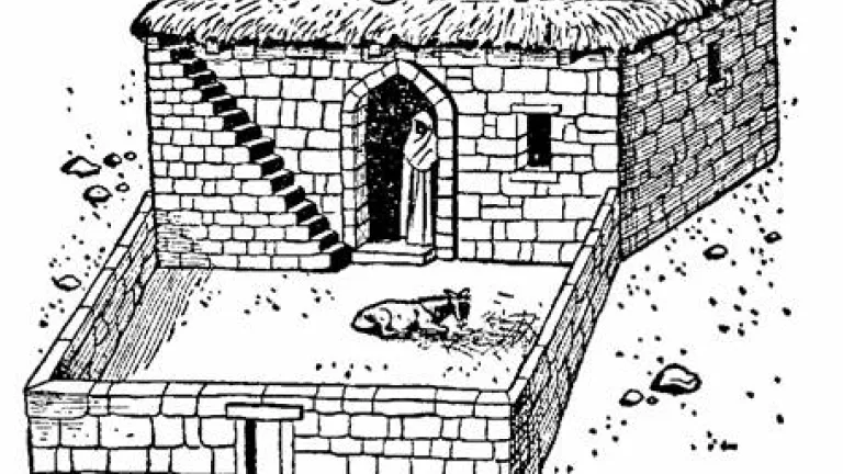 Casa sencilla de un piso