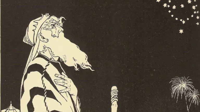 Abraham contempla las estrellas