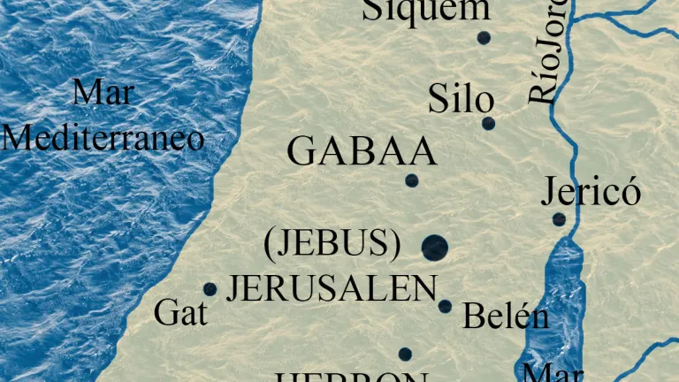Ubicación de Jerusalén