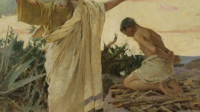 Abraham nos sirve como un excelente ejemplo de una fe cumplidora (Génesis 22:2-3).