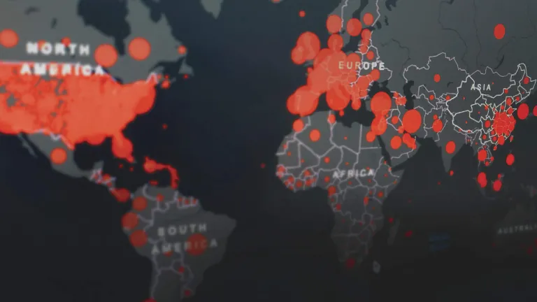 Mapa del coronavirus