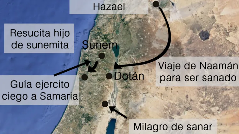 Algunas de las obras de Eliseo