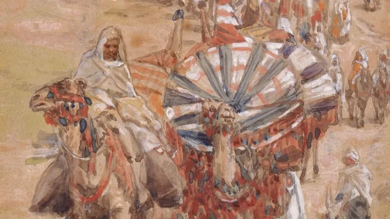 La Biblia nos cuenta que Abraham fue un hombre rico pero dedicado a Dios. Llegó a la tierra de Canaán con gran muchedumbre.