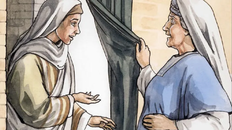 Cristo era “Emanuel” [Dios en la carne]; María y Elizabet se regocijan