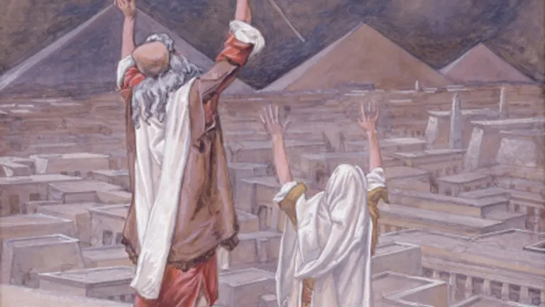 Las primeras plagas hicieron mella en la población de Egipto Las primeras plagas hicieron mella en la población de Egipto
