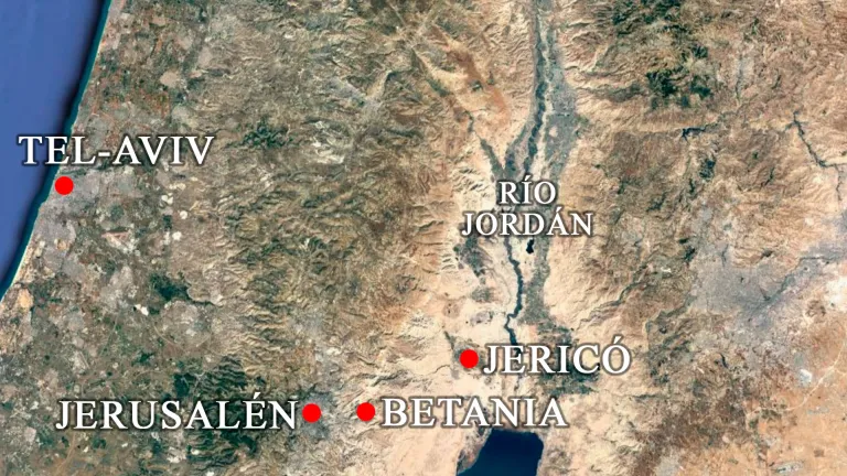 Locaciones importantes en Juan 11 y 12