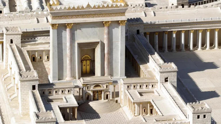 Vista del Templo (representación)