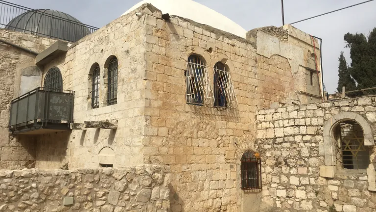 Sitio tradicional donde yace la tumba de David