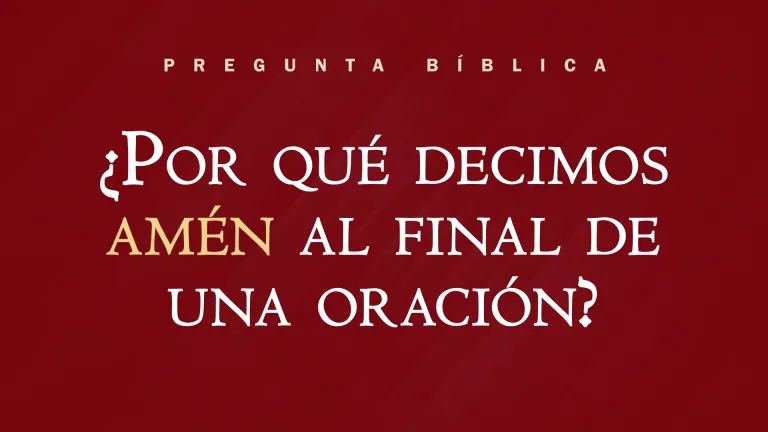 ¿Qué significado tiene esta peculiar palabra que se usa al término de las plegarias cristianas?